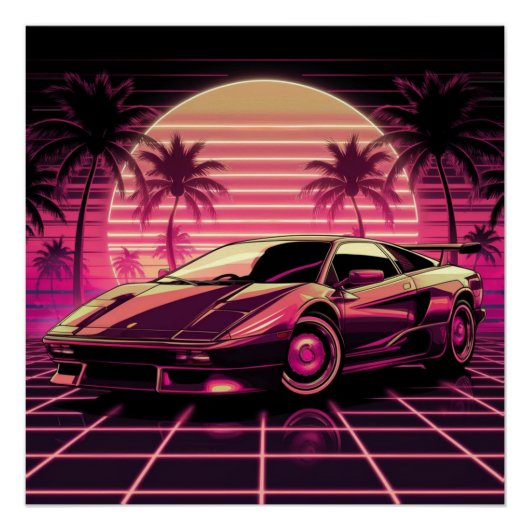 Miami Dreams Perfect Poster (Voorkant)