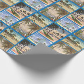  Miami en Miami Beach Florida Scènes Cadeaupapier (Hoek)