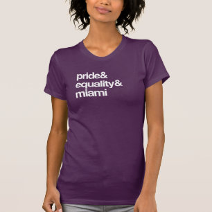 MIAMI EQUALITY EN PRIDE — .png T-shirt