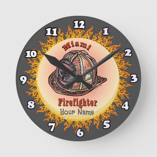 Miami Firefighter klok (Voorkant)