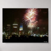 Miami Fireworks Poster (Voorkant)
