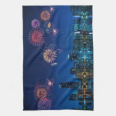 Miami Fireworks Theedoek (Verticaal)