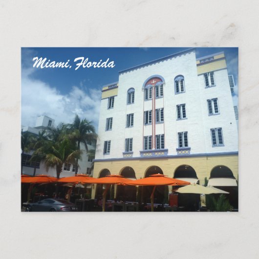 miami fl briefkaart (Voorkant)