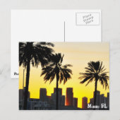 Miami FL Briefkaart (Voorkant / Achterkant)