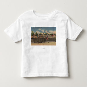 Miami, FL - Greyhound Dog Race bij Kennel Club Kinder Shirts