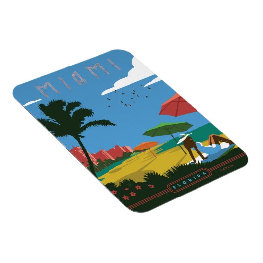 Miami, FL Magneet (Rechterzijde)