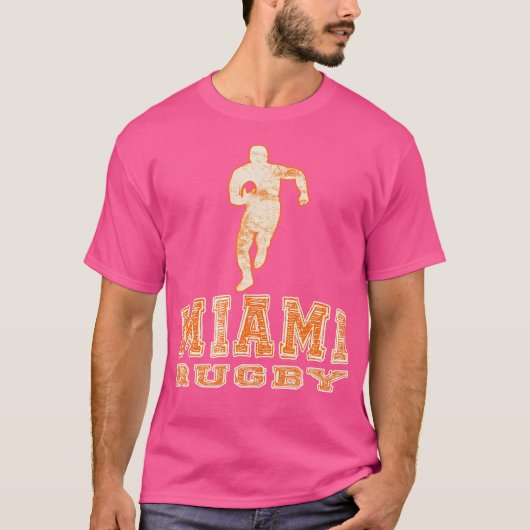 Miami Fl Rugby T-shirt (Voorkant)