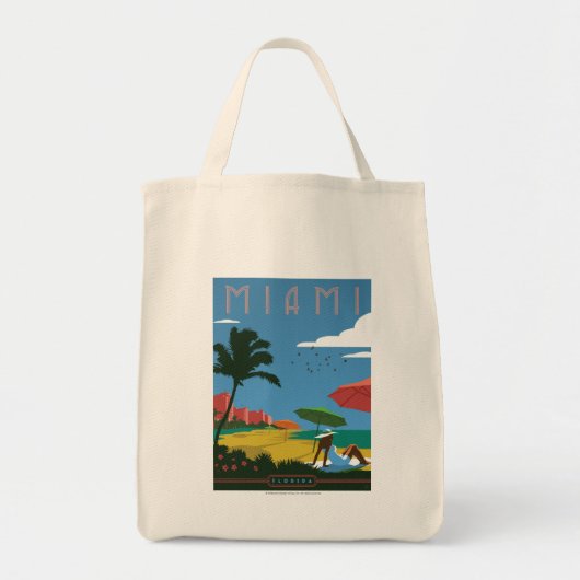 Miami, FL Tote Bag (Voorkant)