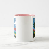 Miami, FL Tweekleurige Koffiemok (Center)