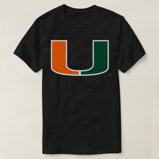 Miami Fla HURRICANES CORAL GABLES FL T-shirt (Design voorkant)
