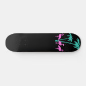 Miami Flamingos Persoonlijk Skateboard (Horizontaal)