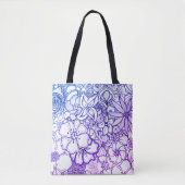 Miami Floral Design Canvas tas (Voorkant)