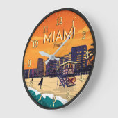 Miami Florida Beach Grote Klok (Hoek)