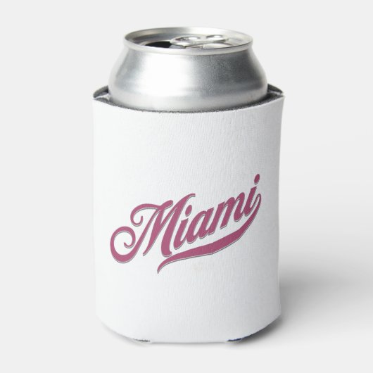 Miami Florida Blikjeskoeler (Blikje Voorkant)