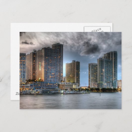 Miami, Florida Briefkaart (Voorkant / Achterkant)