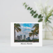 Miami Florida Briefkaart (Staand voorkant)