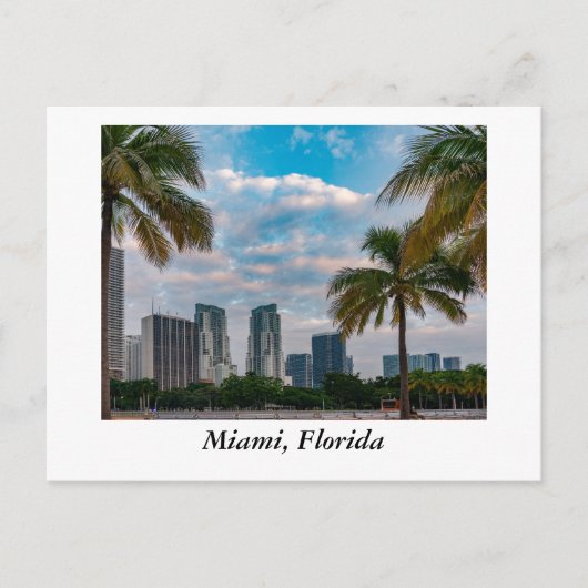 Miami Florida Briefkaart (Voorkant)