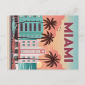 Miami, Florida Briefkaart (Voorkant)