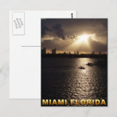 Miami, Florida Briefkaart (Voorkant / Achterkant)
