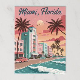 Miami, Florida Briefkaart