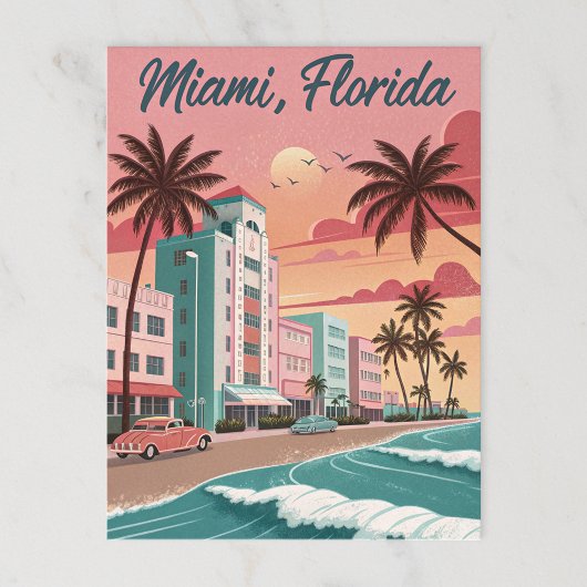 Miami, Florida Briefkaart