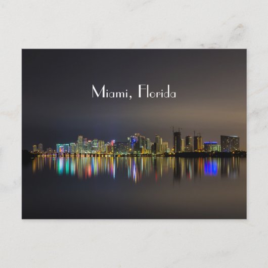 Miami, Florida Briefkaart (Voorkant)