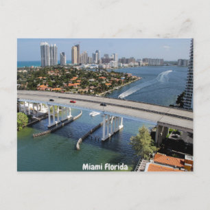 Miami ,Florida Briefkaart