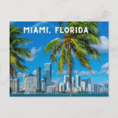 Miami Florida Briefkaart (Voorkant)