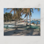 Miami Florida Briefkaart (Voorkant)