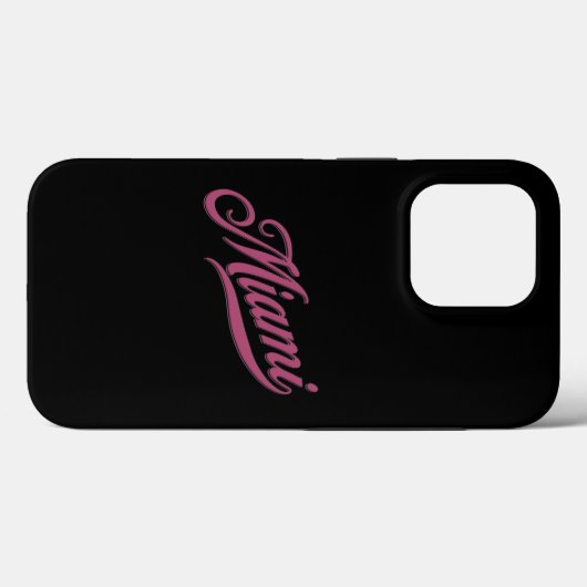 Miami Florida Case-Mate iPhone Case (Achterkant (horizontaal))
