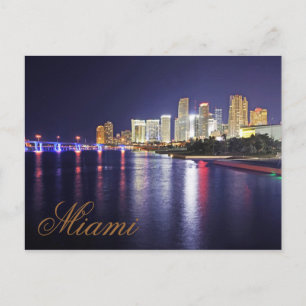 Miami, Florida, City of Progress Briefkaart