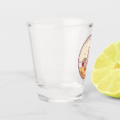 Miami Florida City Skyline Emblem Shot Glas (Links)