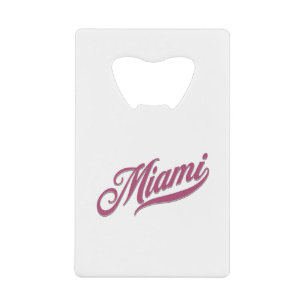 Miami Florida Creditkaart Flessenopener