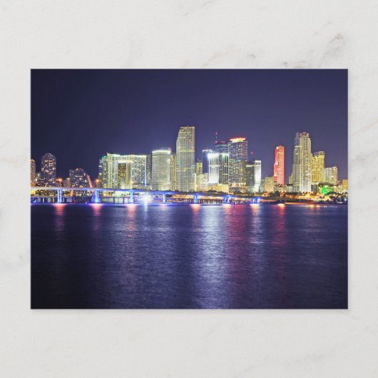 Miami, Florida, de Sunshine City Briefkaart (Voorkant)