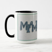 Miami Florida Denim Mug Mok (Links)