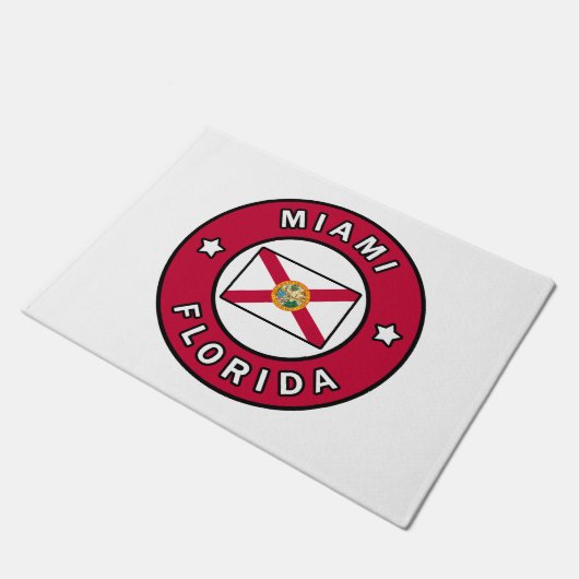 Miami Florida Deurmat (Schuin)