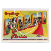 Miami Florida FL groot Briefkaart Cadeauzakje (Voorkant)