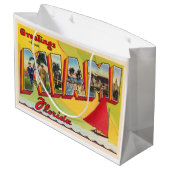 Miami Florida FL groot Briefkaart Cadeauzakje (Achterkant Gekanteld)