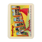 Miami Florida FL  groot Briefkaart Magneet (Verticaal)