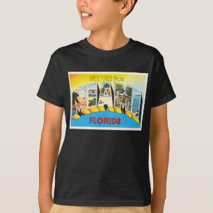 Miami Florida FL Old Vintage Travel Souvenir T-shirt