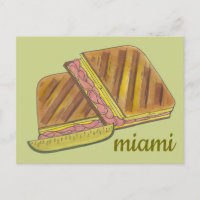 Miami Florida Ham Swiss Cheese Cuban Sandwich