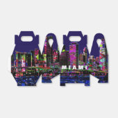 Miami, Florida in graffiti Bedankdoosjes (Uitgevouwen)