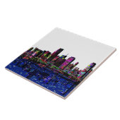 Miami, Florida in graffiti Tegeltje (Zijkant)