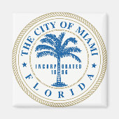 Miami Florida Magneet (Voorkant)