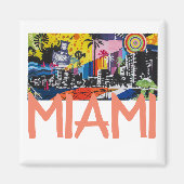 Miami Florida Magnet (Voorkant)