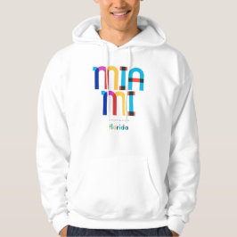 Miami Florida Mid Century, Pop Art, Hoodie