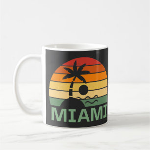 Miami Florida  Palm Trees Summer Beach Koffiemok