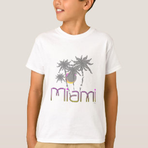 Miami, Florida Palms Cool T-shirt