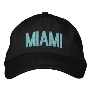 Miami Florida Persoonlijke Aanpasbare Hoed Geborduurde Pet