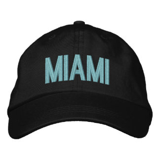 Miami Florida Persoonlijke Aanpasbare Hoed Geborduurde Pet